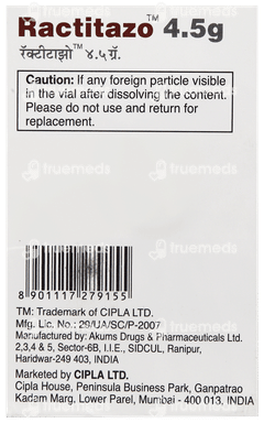 Ractitazo 4.5gm Injection 1 Ractitazo 4.5gm Injection 1