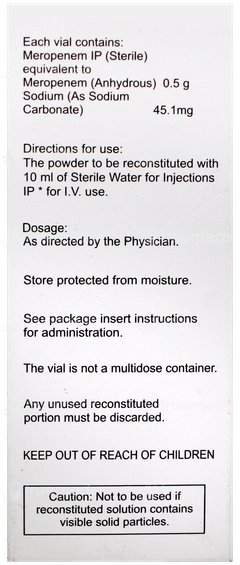 Meromac 0.5g Injection 1