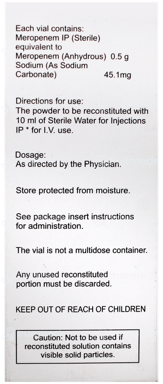 Meromac 0.5g Injection 1