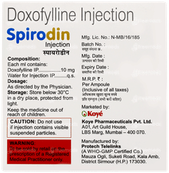Spirodin Injection 10ml