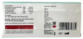 Hydrastat Injection 1Ml