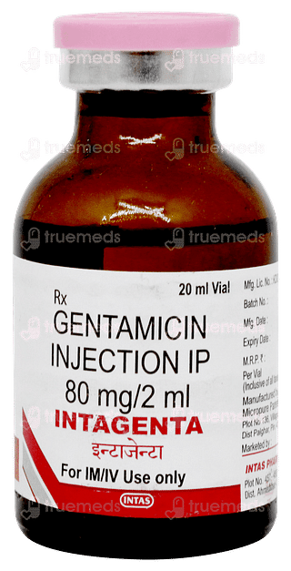 Intagenta 80mg Injection 20ml