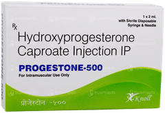 Progestone 500 Injection 2Ml
