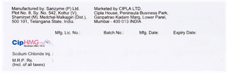Ciphmg 150 Injection 1