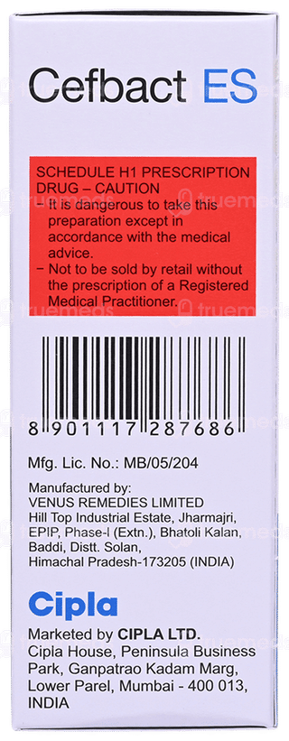 Cefbact Es 1.5G Infusion 1