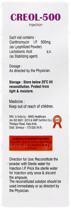 Creol 500 Injection 1 Creol 500 Injection 1