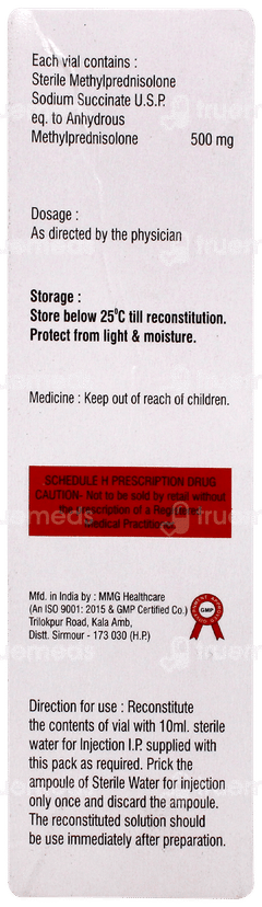 Medricort 500 Injection 1 Medricort 500 Injection 1