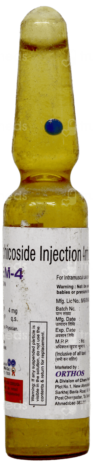 Thiokem 4 Injection 2Ml