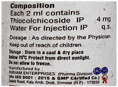 Thiokem 4 Injection 2Ml