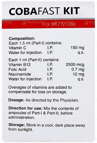 Cobafast Kit Injection 2.5ml