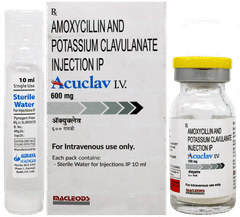 Acuclav Iv 600mg Injection 1 Acuclav Iv 600mg Injection 1