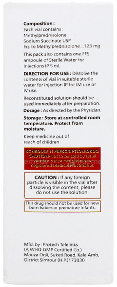 Predzen 125mg Injection 1 Predzen 125mg Injection 1