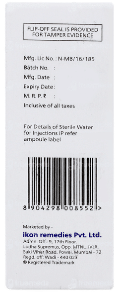 Predzen 125mg Injection 1 Predzen 125mg Injection 1