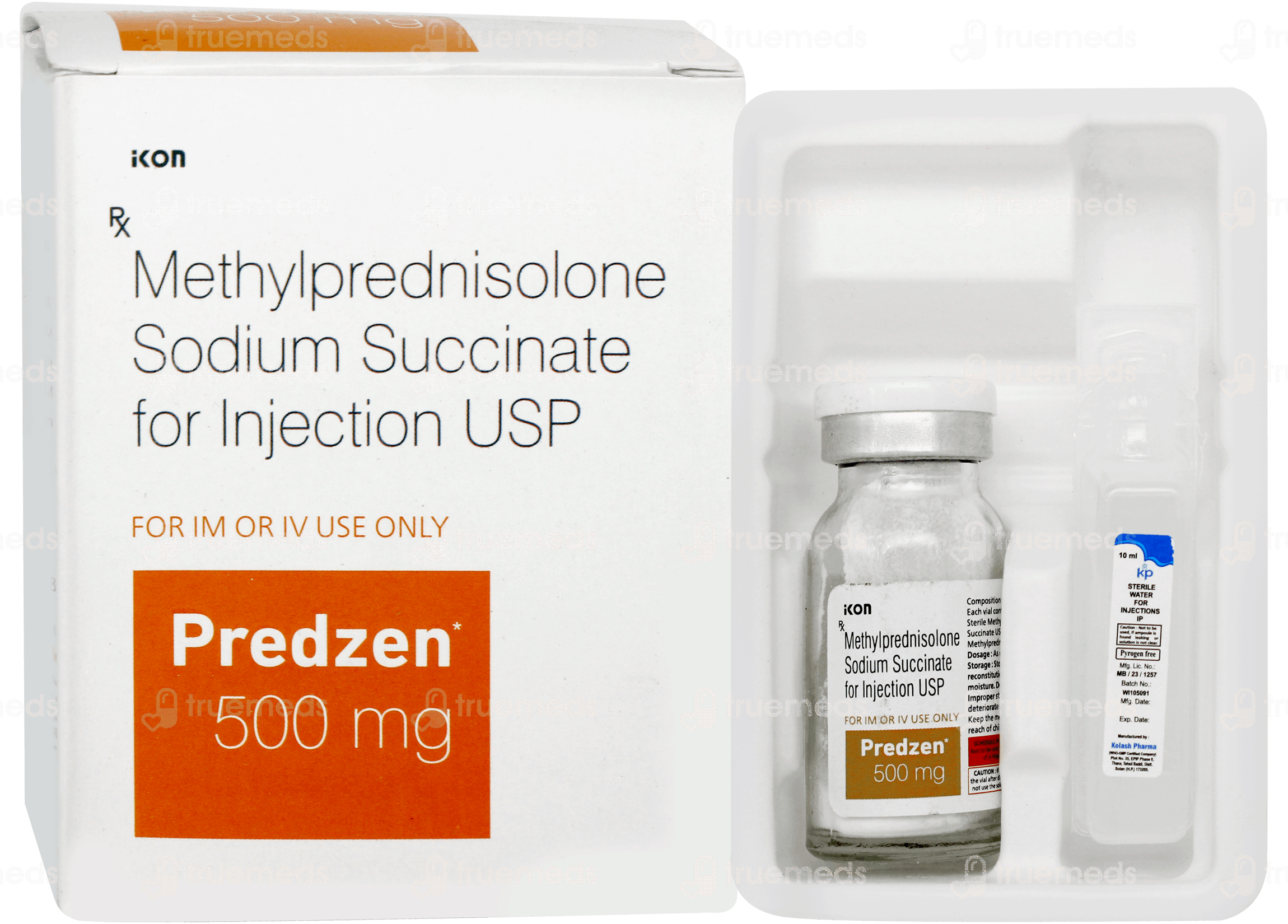 Predyn Predzen 500mg Injection 1 - Uses, Side Effects, Dosage, Price | Truemeds
