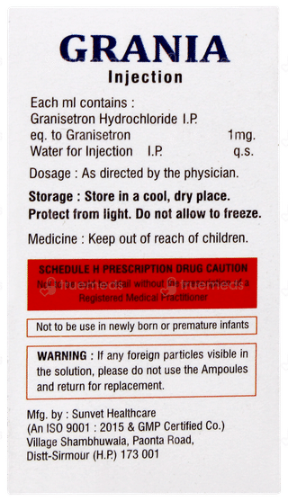 Grania Injection 3ml