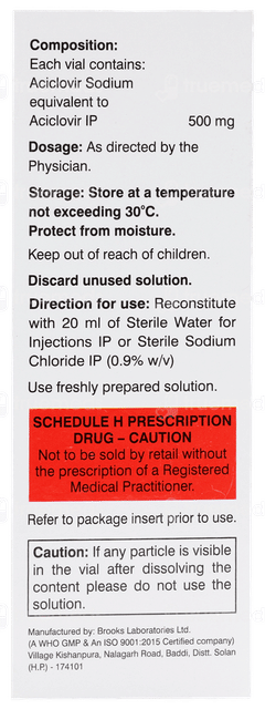 Zoster 500 Infusion 1
