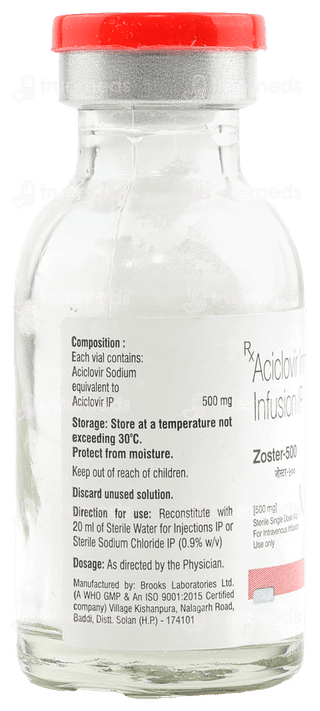 Zoster 500 Infusion 1