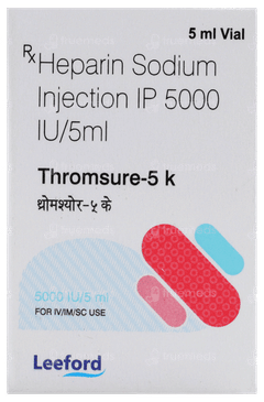 Thromsure 5 K Injection 5ml Thromsure 5 K Injection 5ml