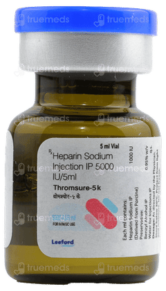 Thromsure 5 K Injection 5ml Thromsure 5 K Injection 5ml