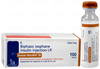 Human Mixtard 30 100iu Injection 10ml