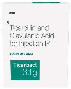 Ticarbact 3.1g Injection 1