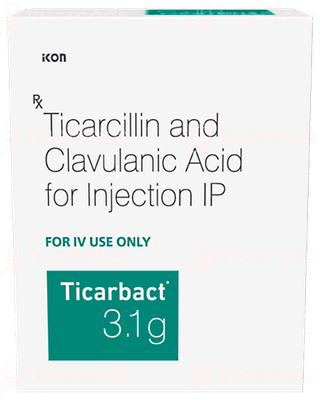 Ticarbact 3.1g Injection 1