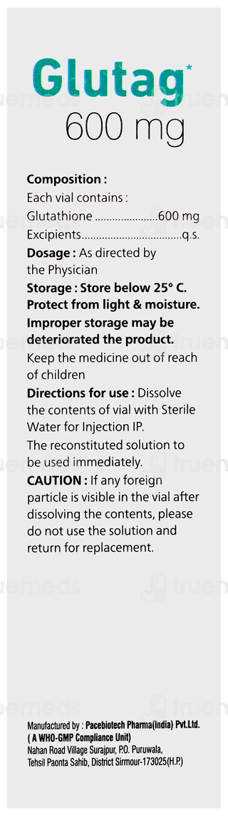 Glutag 600mg Injection 1