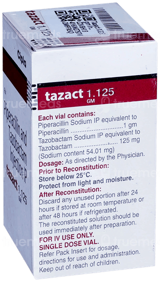 Tazact 1.125Gm Injection 1