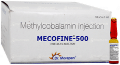 Mecofine 500 Injection 1Ml