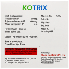 Kotrix 5Ml Pack Of 5 Injections