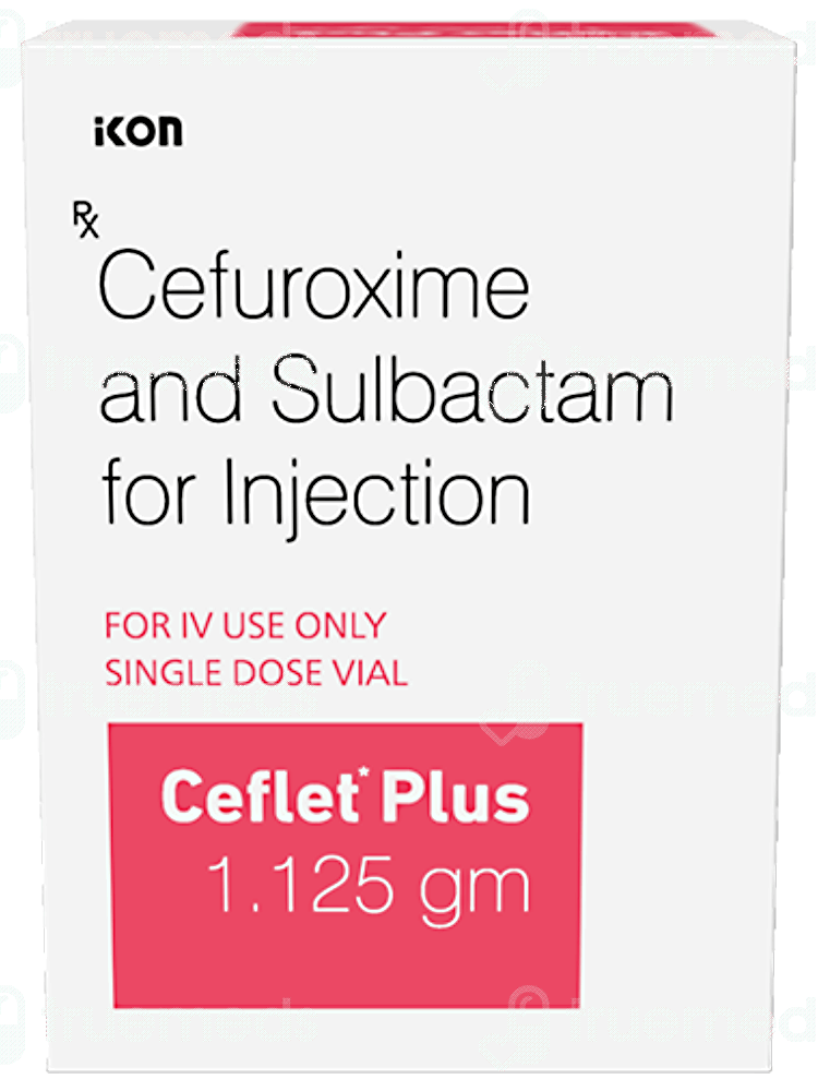 Ceflet Plus 1125gm Injection 1 - Uses, Side Effects, Dosage, Price ...