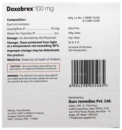 Doxobrex 100mg Injection 10ml