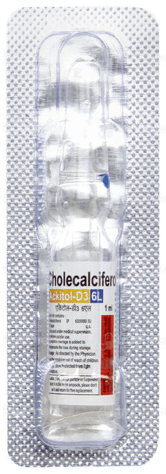 Ackitol D3 6l Injection 1ml Ackitol D3 6l Injection 1ml