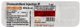 Ackitol D3 6l Injection 1ml
