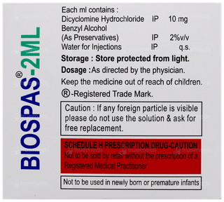 Biospas Injection 2Ml