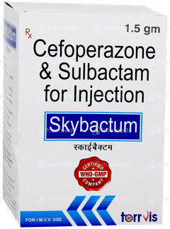 Skybactum 1.5Gm Injection 1 Skybactum 1.5Gm Injection 1