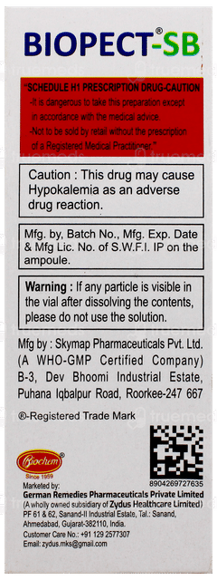 Biopect Sb 1.5Gm Injection 1 Biopect Sb 1.5Gm Injection 1