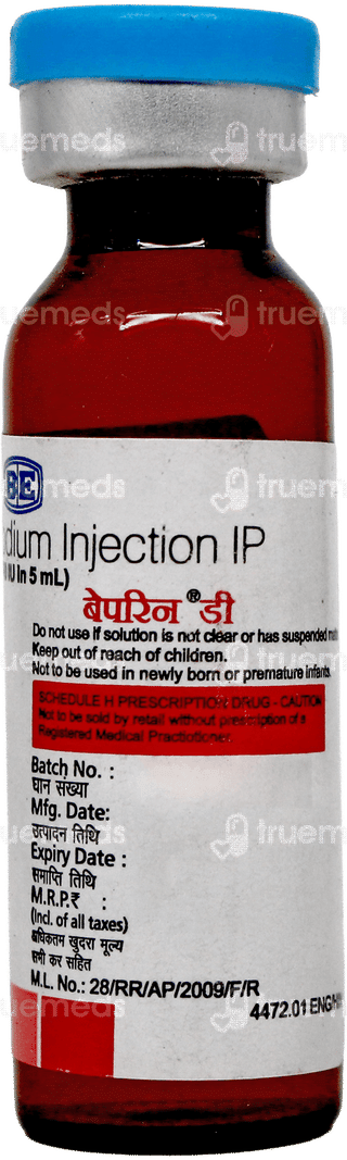 Beparine D Injection 5ml