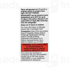 Mounjaro 5Mg Injection 0.5Ml