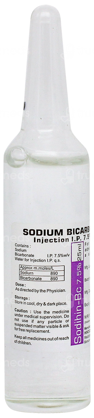 Sodihin Bc 7.5% Injection 25ml