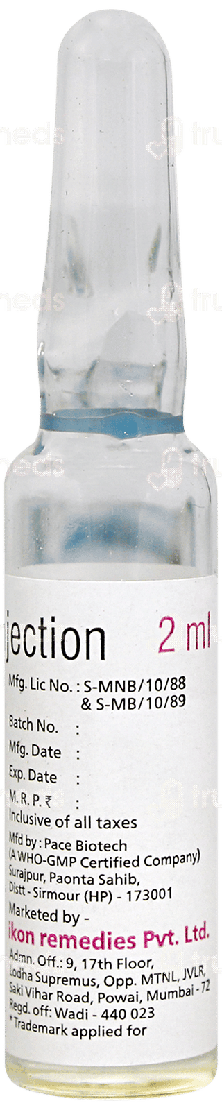 Alevo 25Mg Injection 2Ml