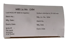 Lupi Hcg Hp 5000 Injection 1 Lupi Hcg Hp 5000 Injection 1