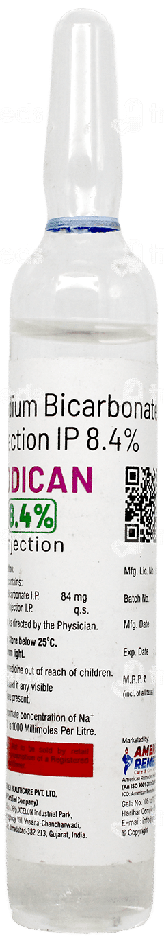 Sodican 8.4% Injection 25Ml