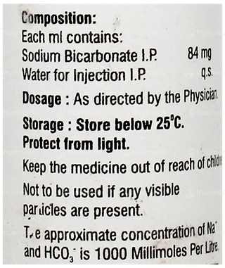 Sodican 8.4% Injection 25Ml