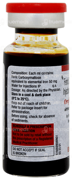 Orofer Fcm 750 Injection 15ml