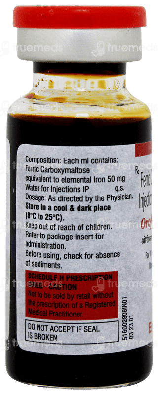 Orofer Fcm 750 Injection 15ml