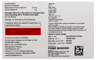 Nandroprime 50 Injection 1ml