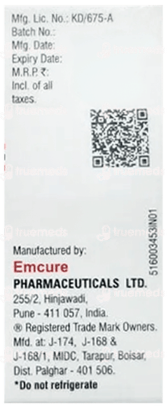 Encicarb 750 Injection 15Ml Encicarb 750 Injection 15Ml