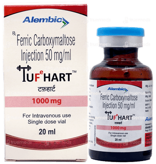 Tufehart 1000Mg Injection 20Ml