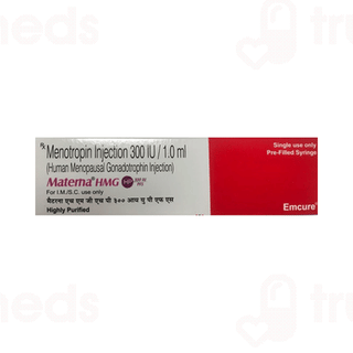 Materna Hmg Hp 300iu Pre Filled Syringe 1ml